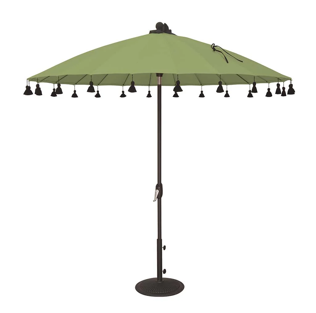 Isabela Round 8.5ft Auto Tilt Umbrella by Simply Shade - Image 4