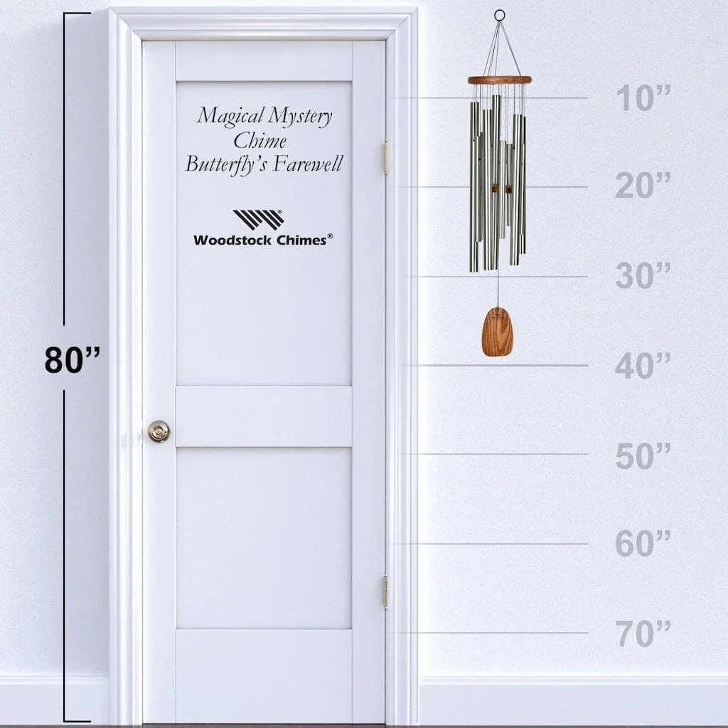 Magical Mystery Wind Chimes in Butterfly's Farewell by Woodstock Chimes - Image 5