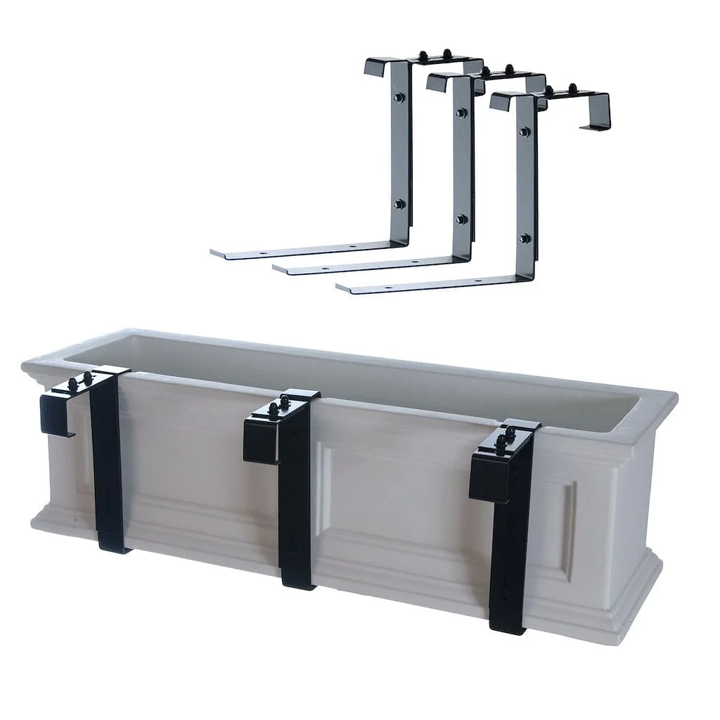 Mayne Adjustable Deck Rail Bracket 3pack - Image 2