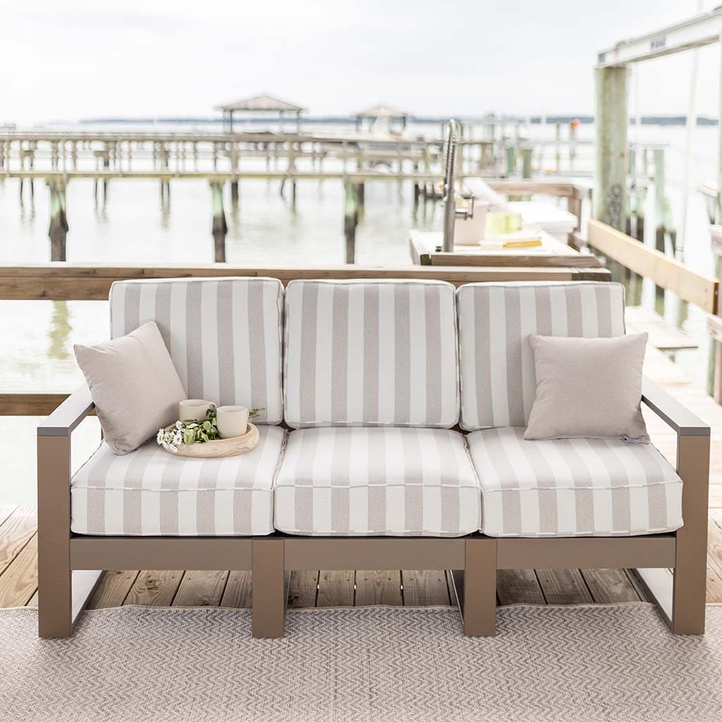 Nordic High Back Sofa by Berlin Gardens