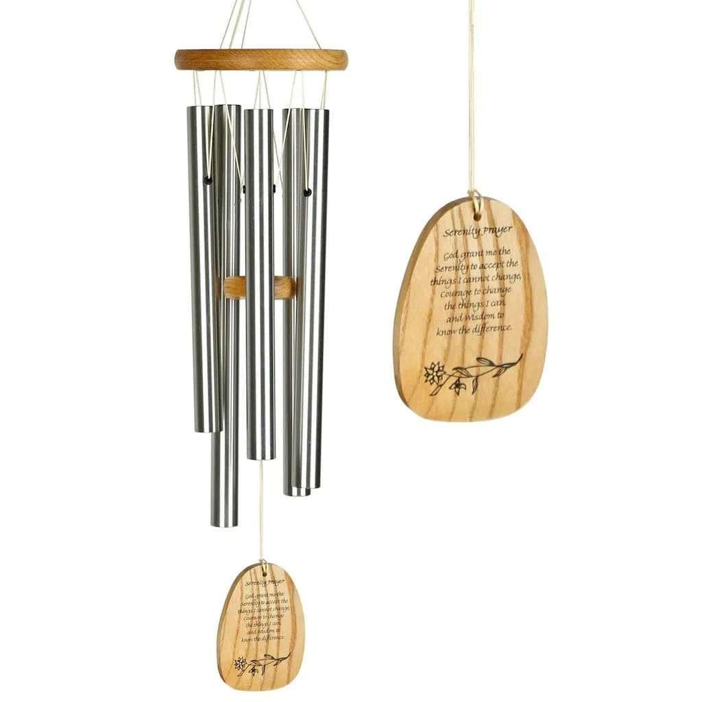 Reflections Wind Chime in Serenity Prayer by Woodstock Chimes - Image 3
