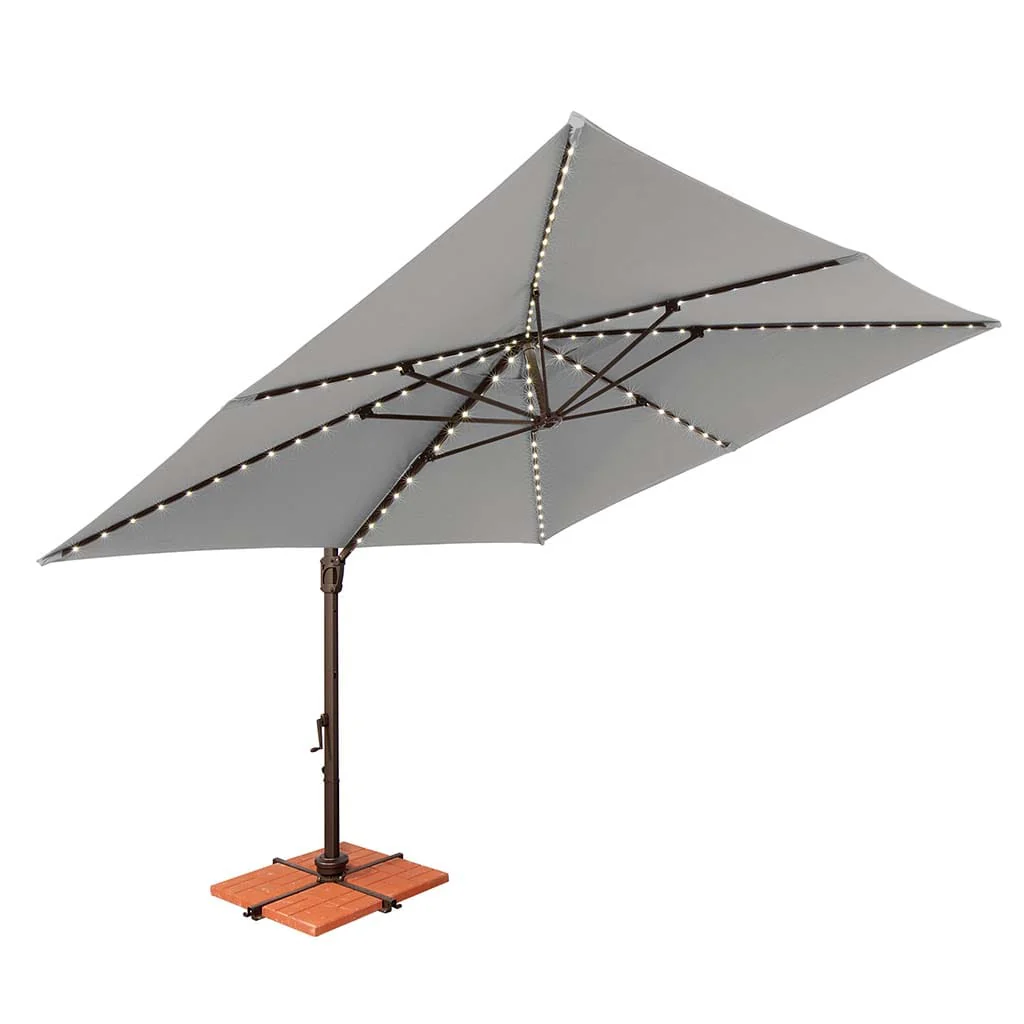 Bali Pro Cantilever 10ft Square Umbrella by Simply Shade - Image 16
