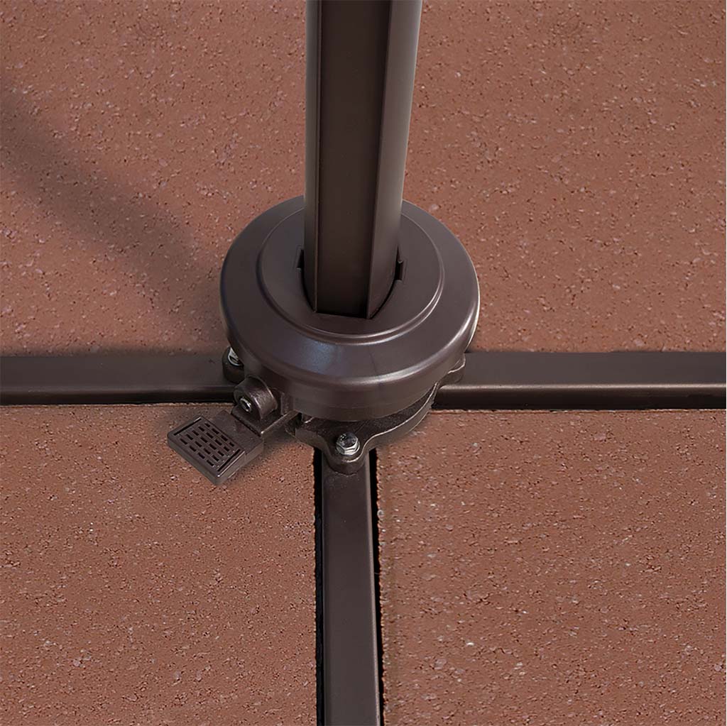 Bali Pro Cantilever 10ft Square Umbrella by Simply Shade - Image 9