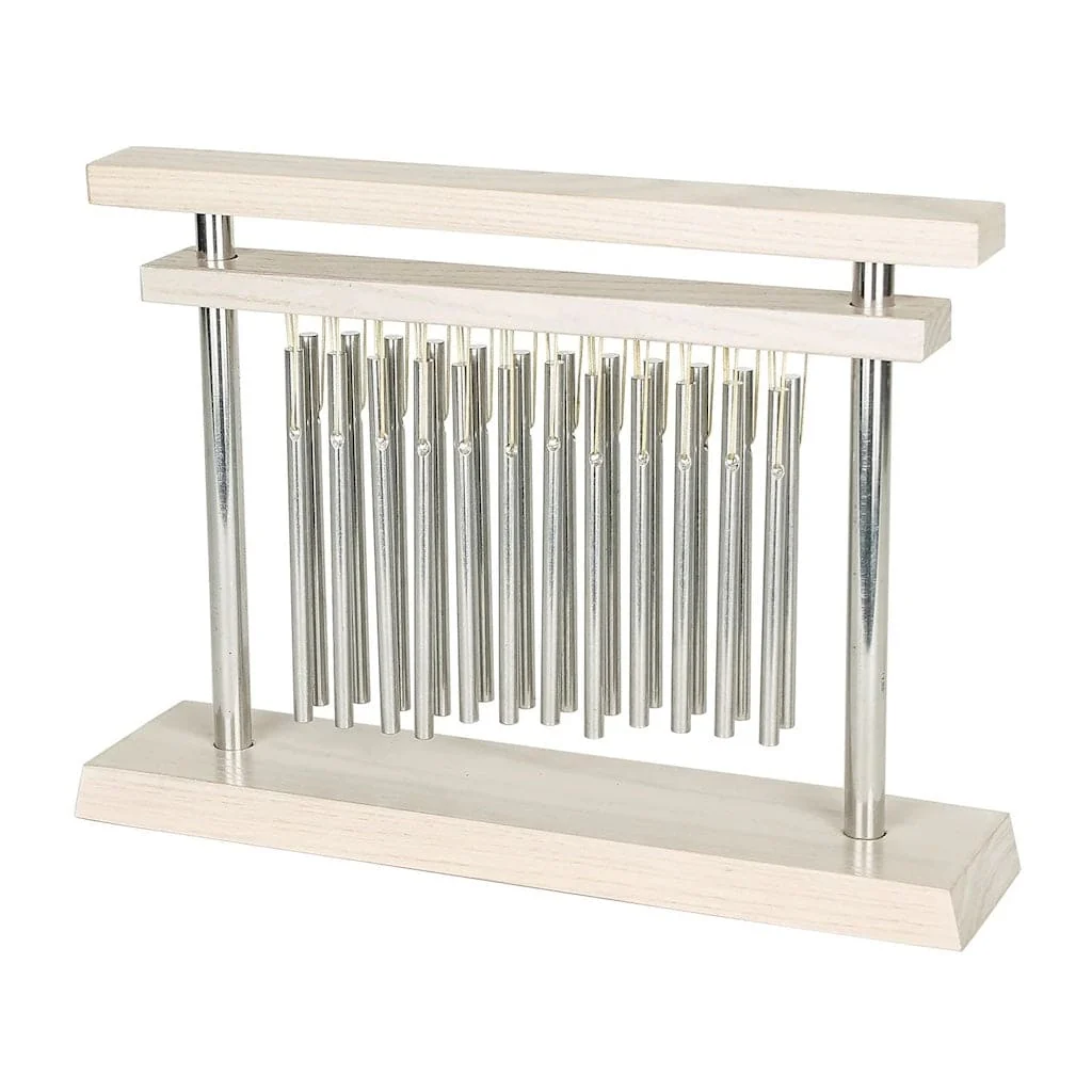 Tranquility Table Wind Chime in White by Woodstock Chimes - Image 2