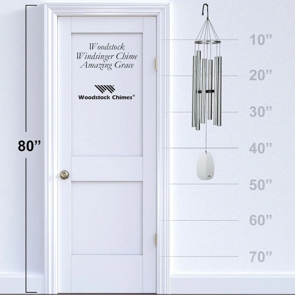 Windsinger Wind Chime in Amazing Grace by Woodstock Chimes - Image 5
