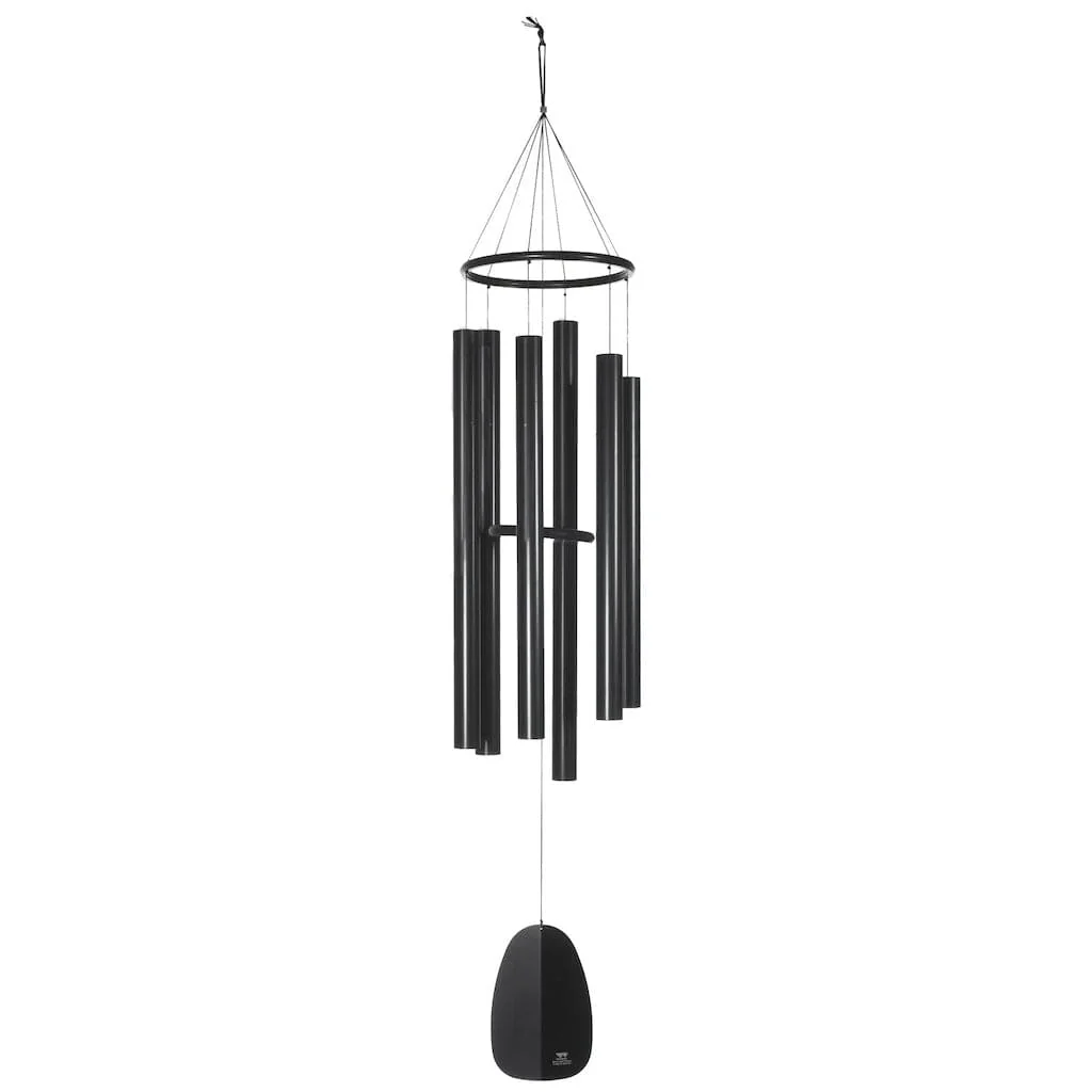 Windsinger Wind Chimes of Apollo in Black by Woodstock Chimes - Image 2