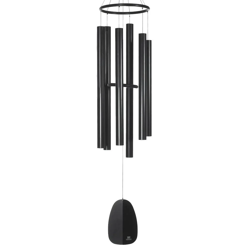 Windsinger Wind Chimes of Apollo in Black by Woodstock Chimes - Image 3
