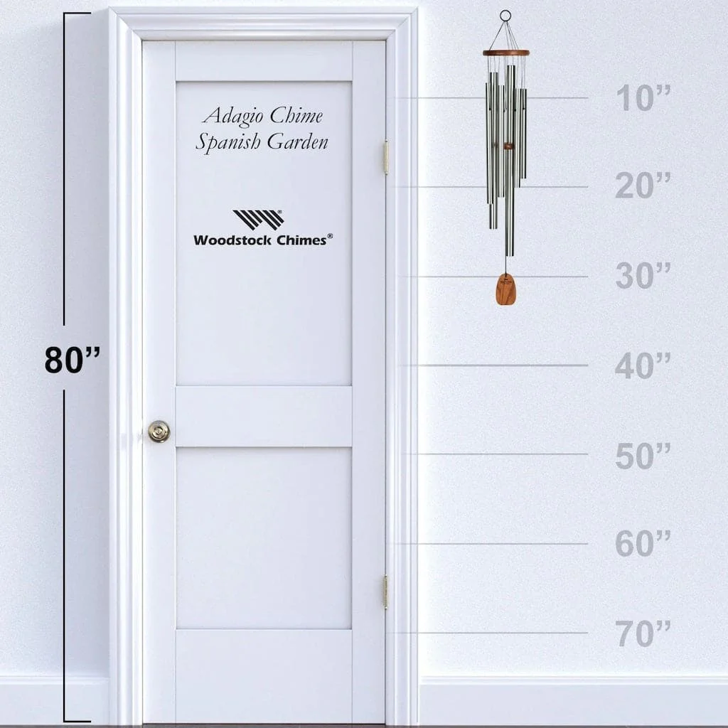 Woodstock Adagio Wind Chime in Spanish Garden by Woodstock Chimes - Image 5
